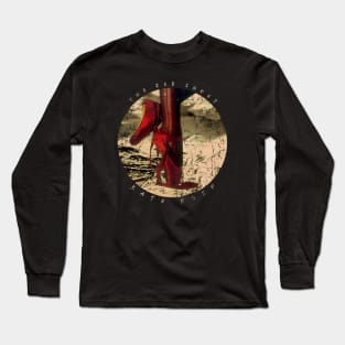 Vintage Kate Bush Tribute Vintage Look Fanart Long Sleeve T-Shirt